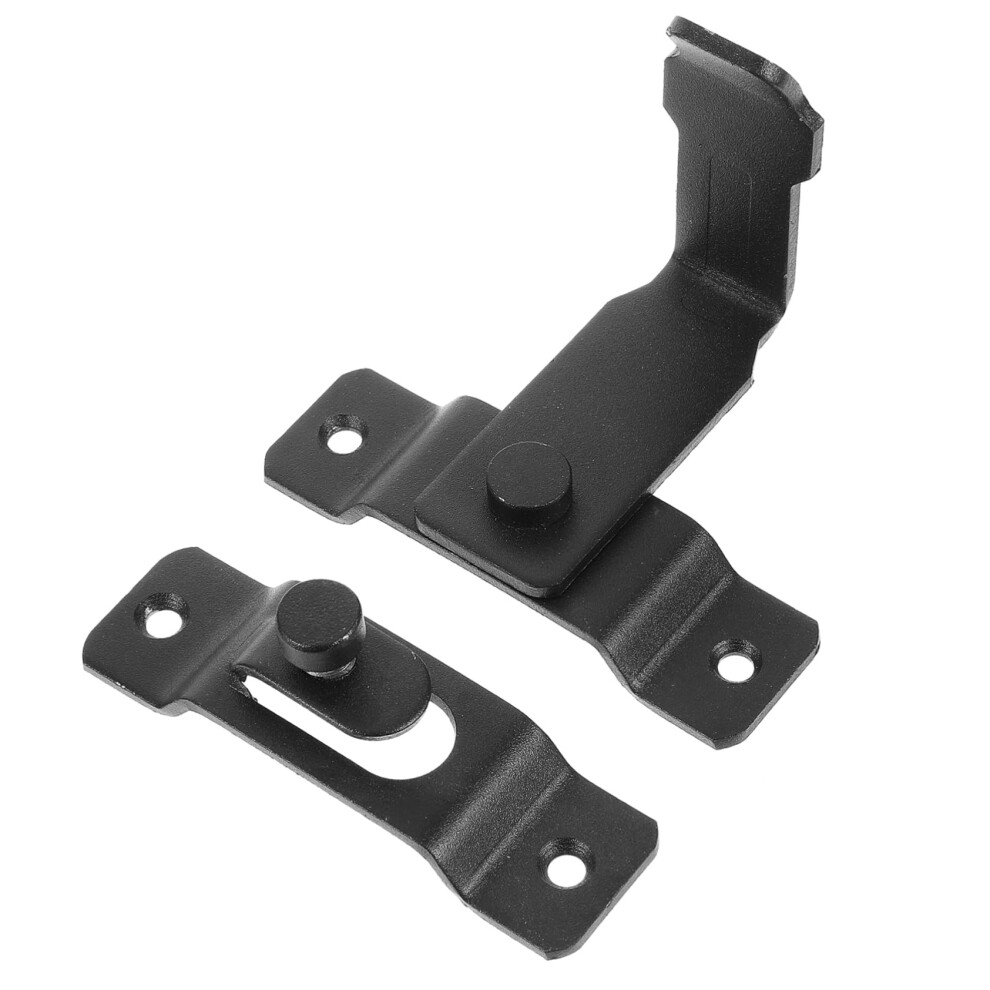 Heavy Duty Flip Door Lock Stainless Steel Gate Latch For Wooden Fences - Durable Sliding Door Security With Stability 6038364244857