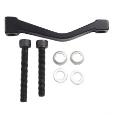 20mm Disc Brake Adapter for Post Mount Caliper Compatible with Mountain Bikes and Road Bikes, Durable Aluminum Construction
