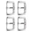 Belt Buckle Single Prong for Leather Strap 3