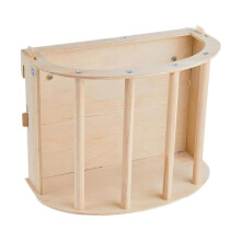 Rabbit Hay Feeder Adjustable Hay Feeding Rack for Indoor and Outdoor Use, Durable Wire Construction, Easy to Clean