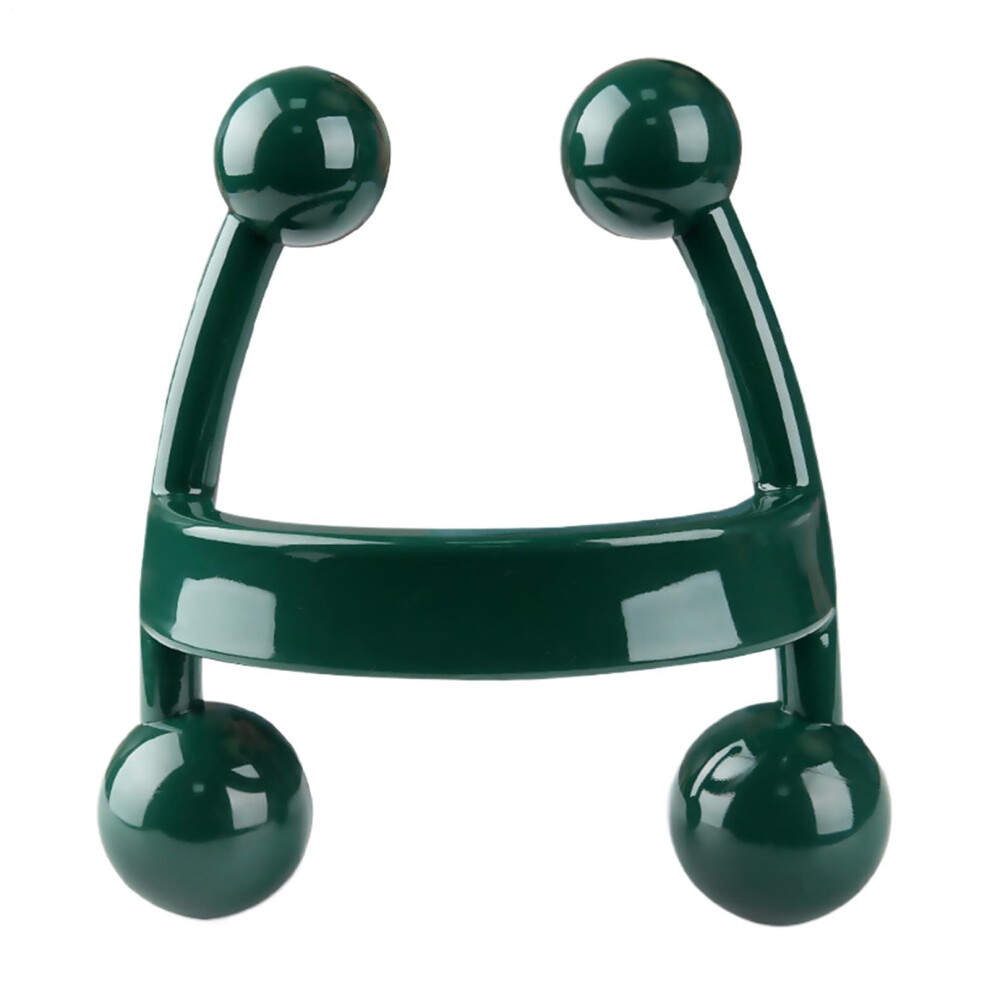 Back Knot Massager - H-Shaped Hand Held Vibrator for Full Body Relief, Portable Massage Tool for Back, Neck, and Foot Therapy