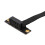20cm PCI E 1X 90 Degrees High Speed Extension Cord 11
