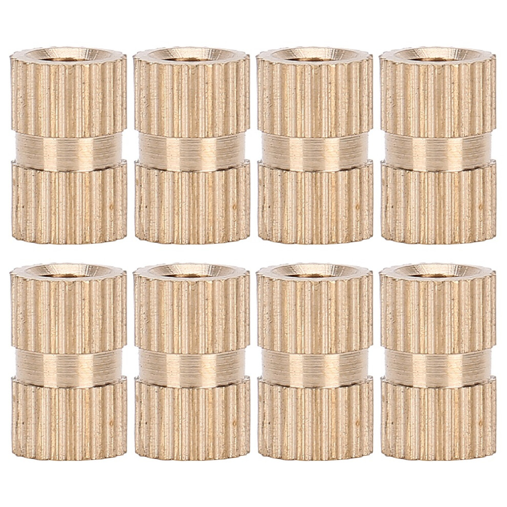 100Pcs Professional Knurled Copper Nut Insert Nut 8320539021720