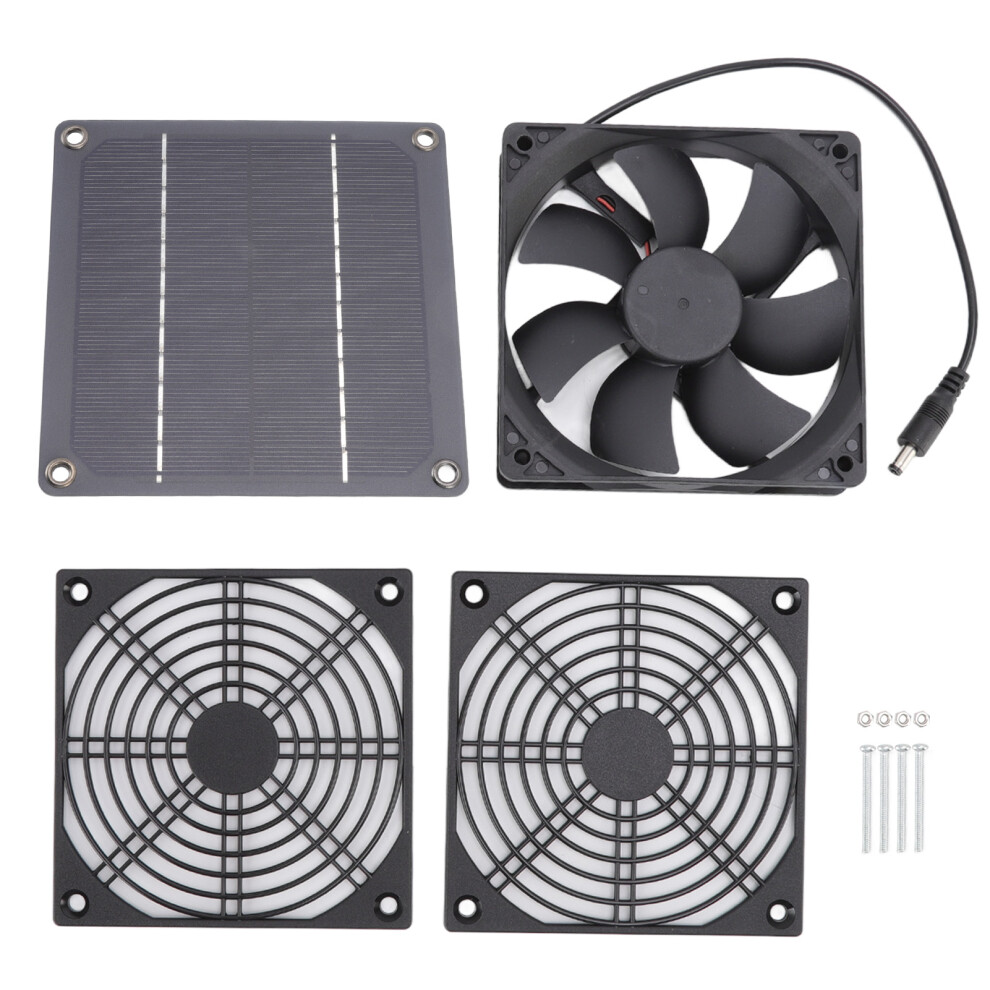 3W Solar Powered Exhaust Fan Outdoor Portable-image-OPC-PKDNKR6-NEW