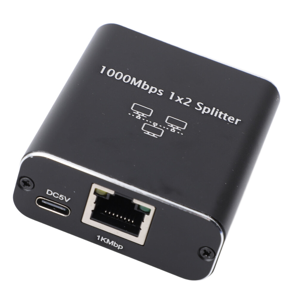 Rj45 Ethernet Splitter With Usb Power Cable 1 Gbps For Fast Network Expansion 4141348210549
