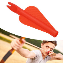20PCS Plastic Arrow Tails for Compound Bow 8mm Hunting & Training