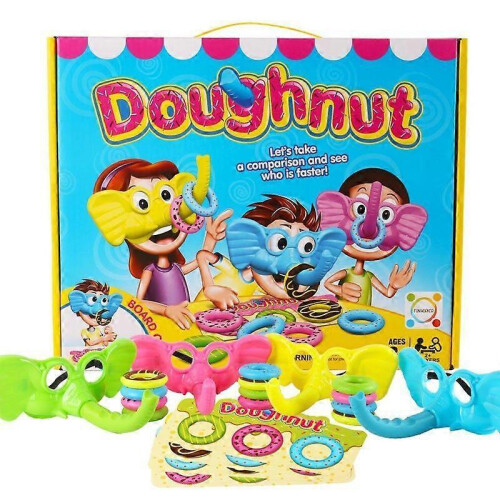 Exciting Elephant Donut Stacking Game - Perfect Gift for Young Learners 1