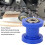 Rodillo tensor de cadena azul para bicicleta mini, universal 4