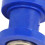 Rodillo tensor de cadena azul para bicicleta mini, universal 6