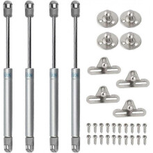 4 Pcs Gas Strut 100N - Adjustable Hydraulic Furniture Struts