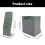 Time Card Rack Organized Attendance Timesheet Stand for Desktop 3