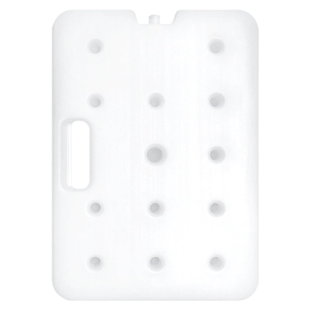 White Ice Packs For Coolers, Slim Design, S 2000Ml, Reusable And Recyclable, Women Friendly