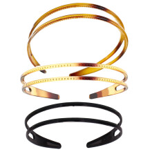 3pcs Nonslip Headband Set for Women Comfortable Wear Wide Double