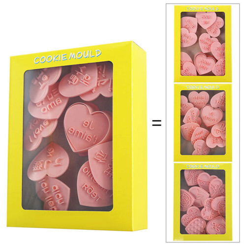 30pcs Heart Cookie Cutters Molds for Baking Enthusiasts 2