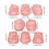 18pcs Multipurpose Capybara Cookie Cutter Set Ideal For Biscuits 6