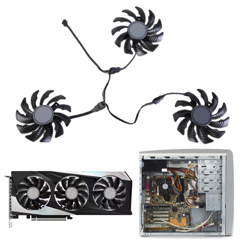 77mm Quiet Graphics Card Fan For RTX3050 3060 3060TI Efficient 2