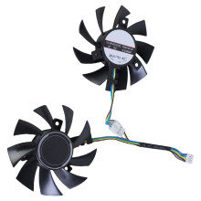 75mm 12V 4Pin Graphics Card Cooling Fan for GTX1660Ti RTX2060
