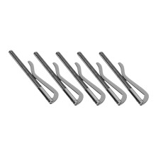 5Pcs Money Cash Clip Electroplated Steel High