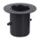 Rain Chain Gutter Adapter Black with Bolts Stainless Steel 1