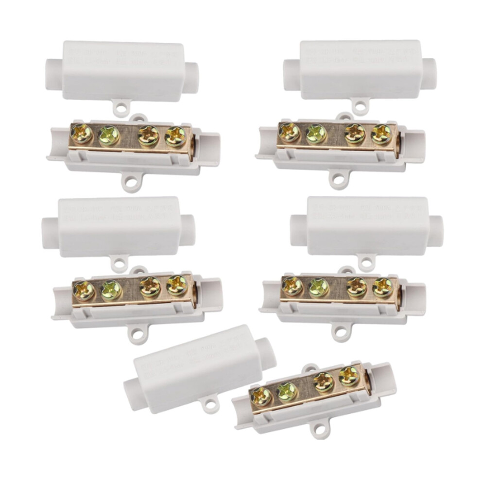 Pack Of 10 Inlines Wire Connectors 100A 1000V Brass Conductor 7627000011251