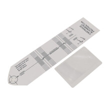 Acrylic Gauge Ruler Calibration Distance Gauge Alignment