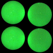 4 Pcs Fluorescent Balls for Night Sports Glowing