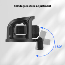 Adjustable Microphone Shock Mount Stand with 5/8 Interface, Portable Compact Design