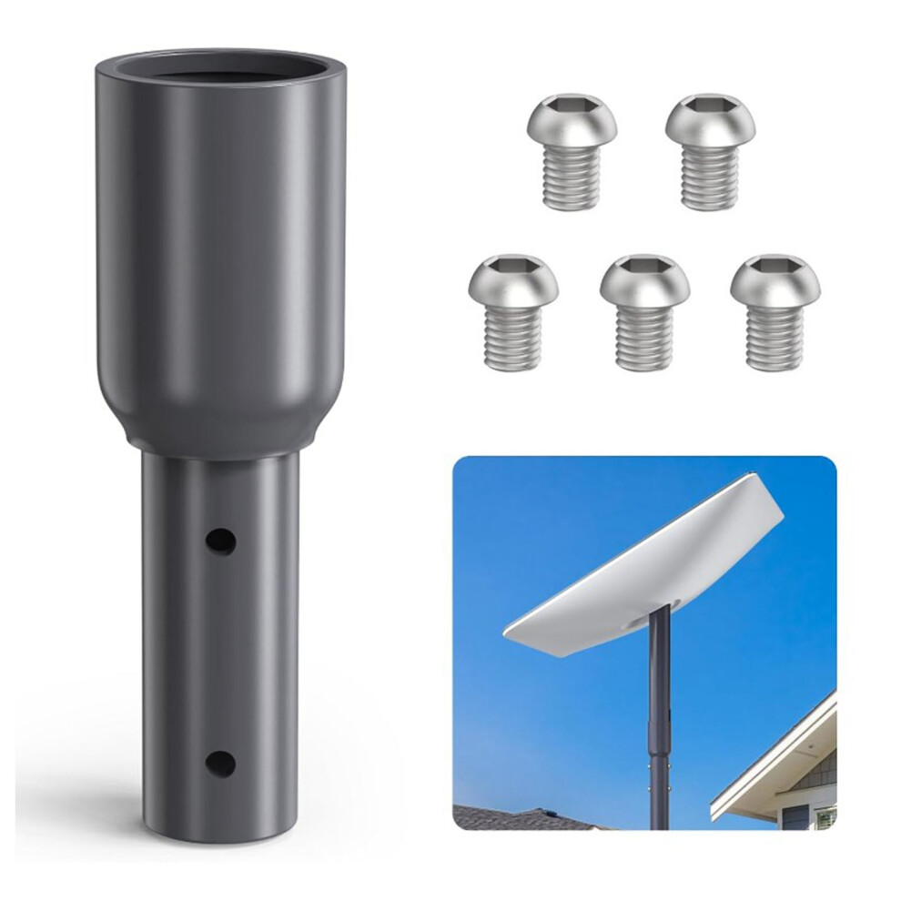 Aluminum Alloy Satellite Pole Mount Adapter For V2 - Horizontal & Vertical Use 4091348237186