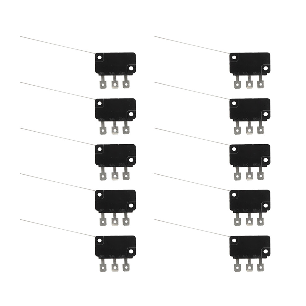 10Pcs Normally Open Micro Switch Long Pin For 8320539023977