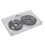 Type I 50-Min Black Blank Cassette Premium Material Clear Box 16