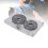 Type I 50-Min Black Blank Cassette Premium Material Clear Box 6