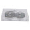 Type I 50-Min Black Blank Cassette Premium Material Clear Box 13