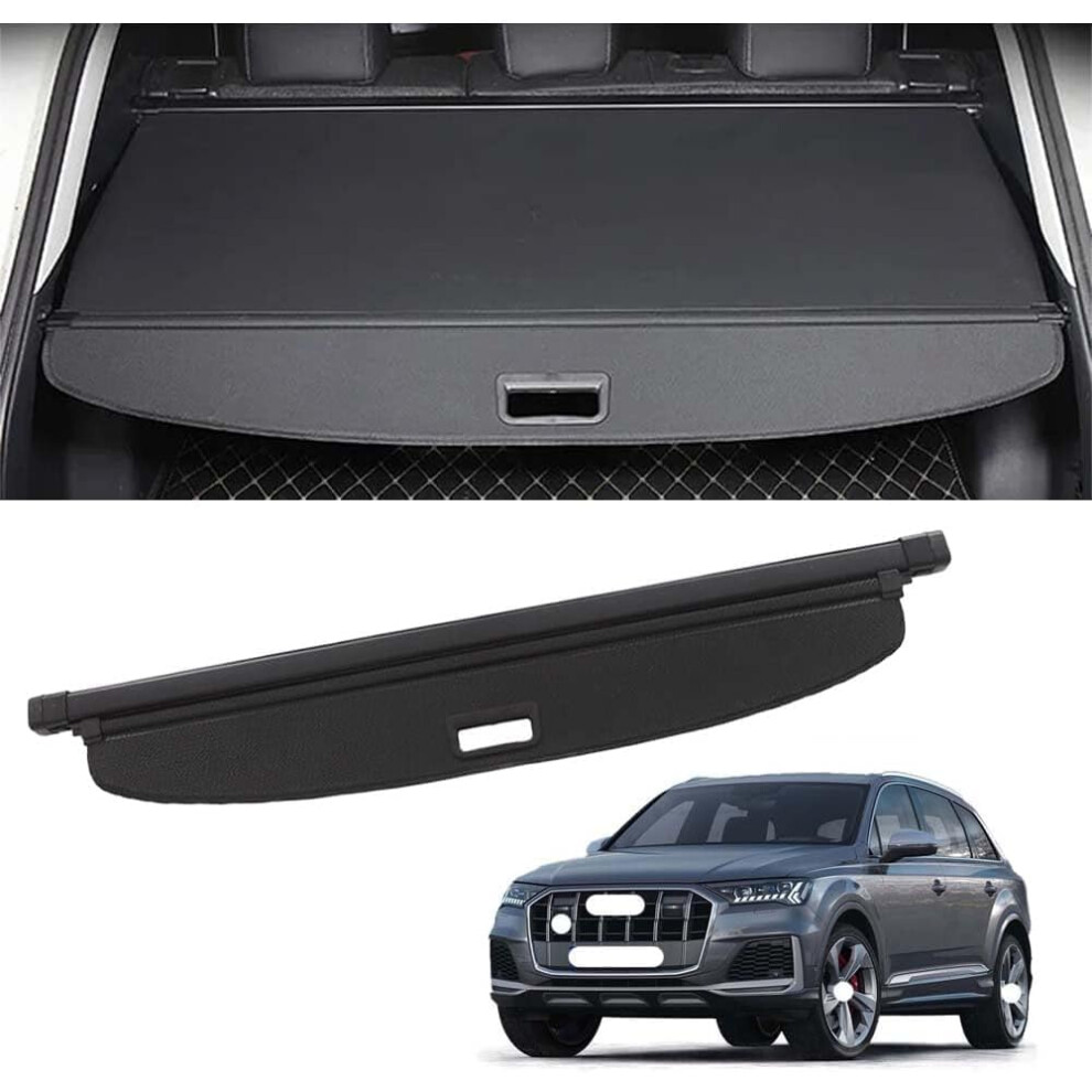 Retractable Cargo Cover For Audi Sq7 Facelift 2019-2020 Suv - Rear Trunk Parcel Shelf Luggage Shade Privacy Shield 6447073549915