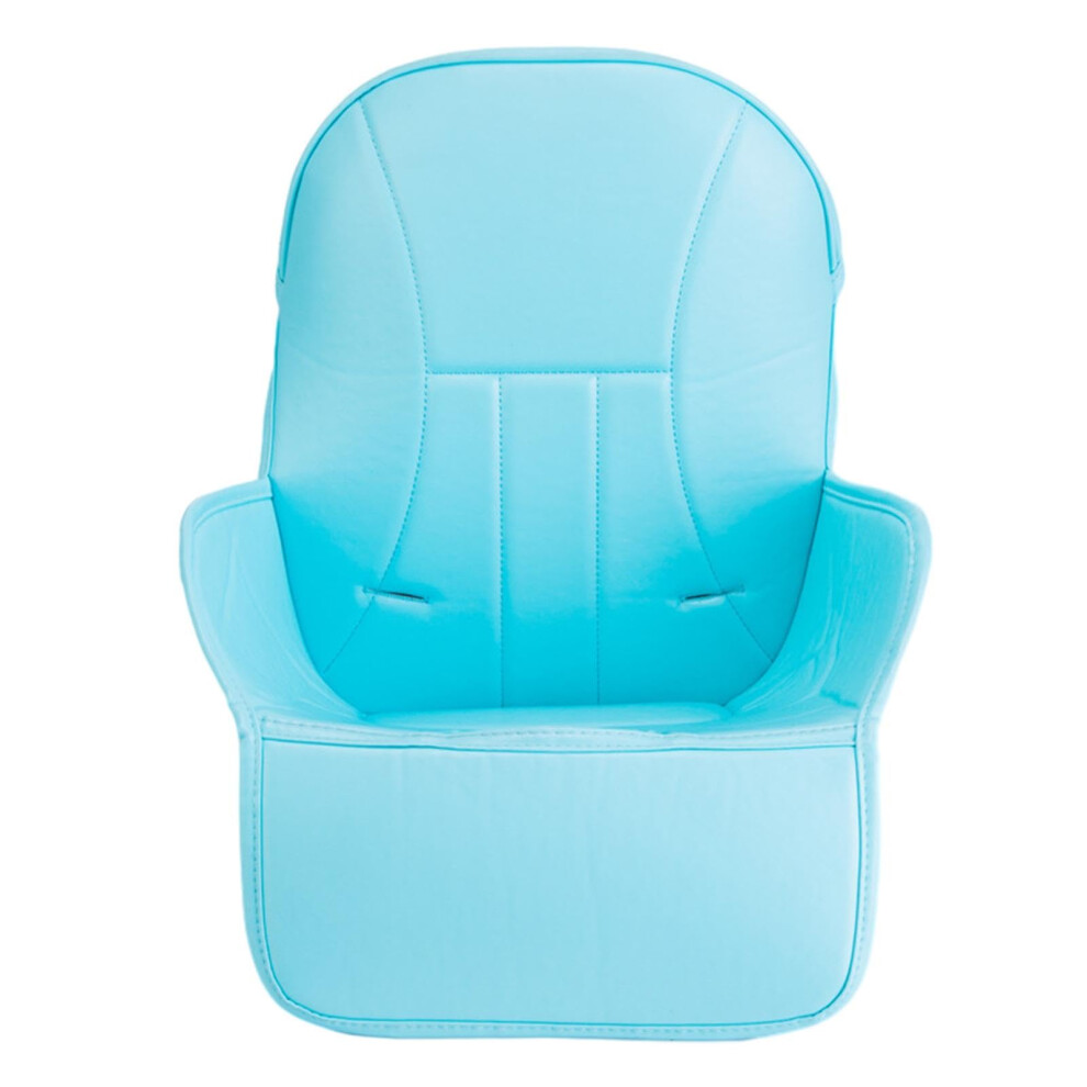 Baby High Chair Pad - Waterproof Soft Highchair Cover for Toddler and Kids, Breathable Cushion in Blue for Restaurants