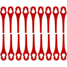 Lot de 100 Lames de Rechange pour Florabest Coupe Bordure LIDL FRTA 20 A1,FAT 18B2, FAT 18B3