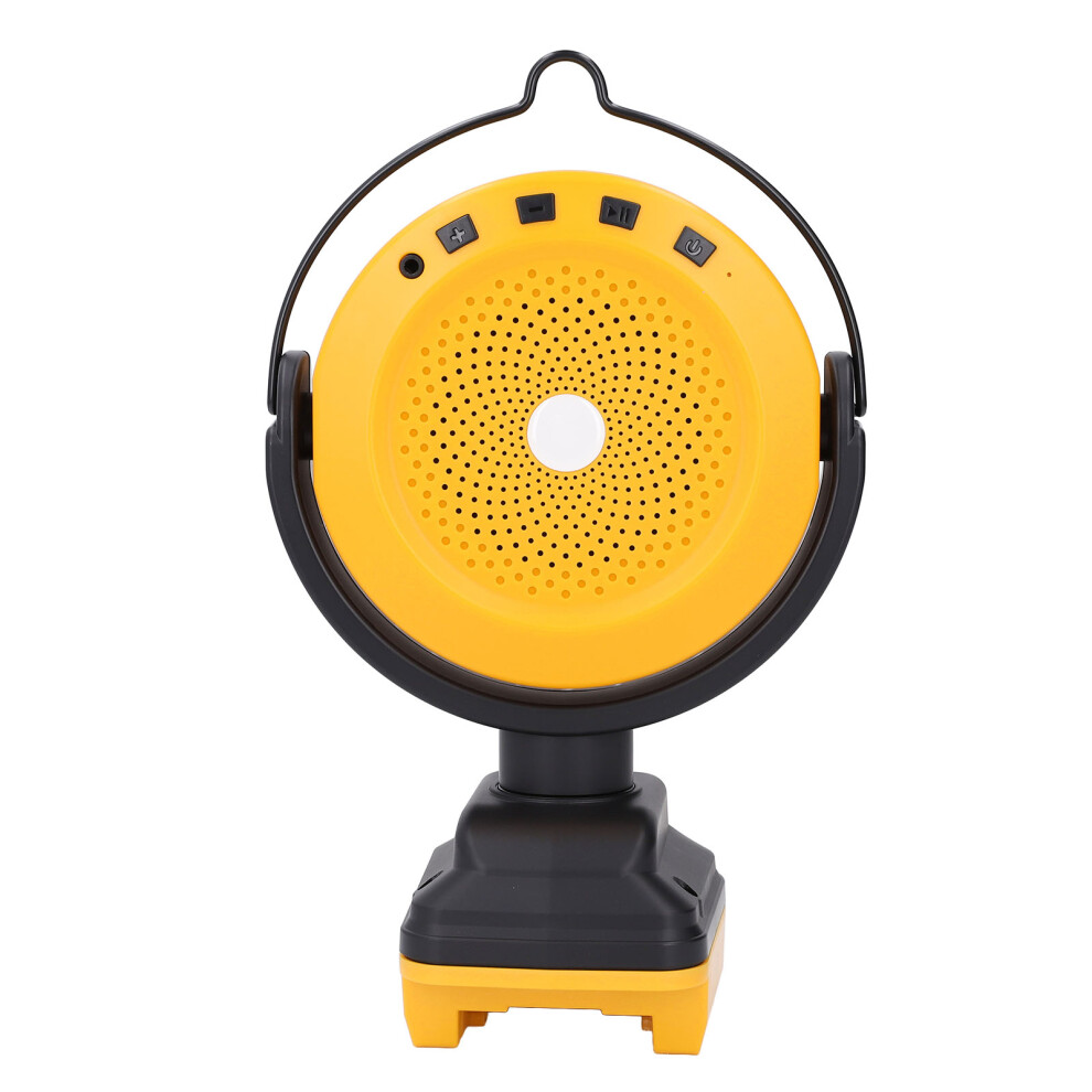 Cordless 18V/20V Bluetooth Jobsite Speaker With 3.5Mm Aux, Abs 8201348252348