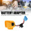 Adattatore batteria DCB200 DCB201 DCB203 20V/18V blu 4