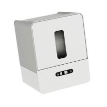 Auto Paper Towel Dispenser Wall Mounted Under Cabinets With Intelligent Sensor Technology For Bathroom Kitchen Office