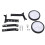 Bicycle Training Wheels Adjustable Steel Plastic 2