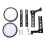 Bicycle Training Wheels Adjustable Steel Plastic 1