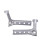 Bicycle Training Wheels Adjustable Steel Plastic 13