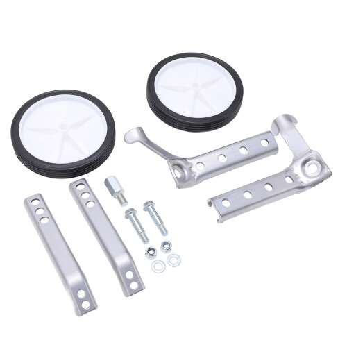 Bicycle Training Wheels Adjustable Steel Plastic 2