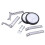 Bicycle Training Wheels Adjustable Steel Plastic 15