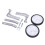 Bicycle Training Wheels Adjustable Steel Plastic 9