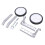 Bicycle Training Wheels Adjustable Steel Plastic 10