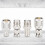 4 Pcs UHF to BNC Nickel Plated Copper Connector 6