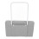 Universal Crib Bed Rail Guard - Anti-Fall Adjustable Height Gray 8
