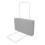 Universal Crib Bed Rail Guard - Anti-Fall Adjustable Height Gray 15