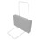 Universal Crib Bed Rail Guard - Anti-Fall Adjustable Height Gray 14