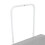 Universal Crib Bed Rail Guard - Anti-Fall Adjustable Height Gray 7